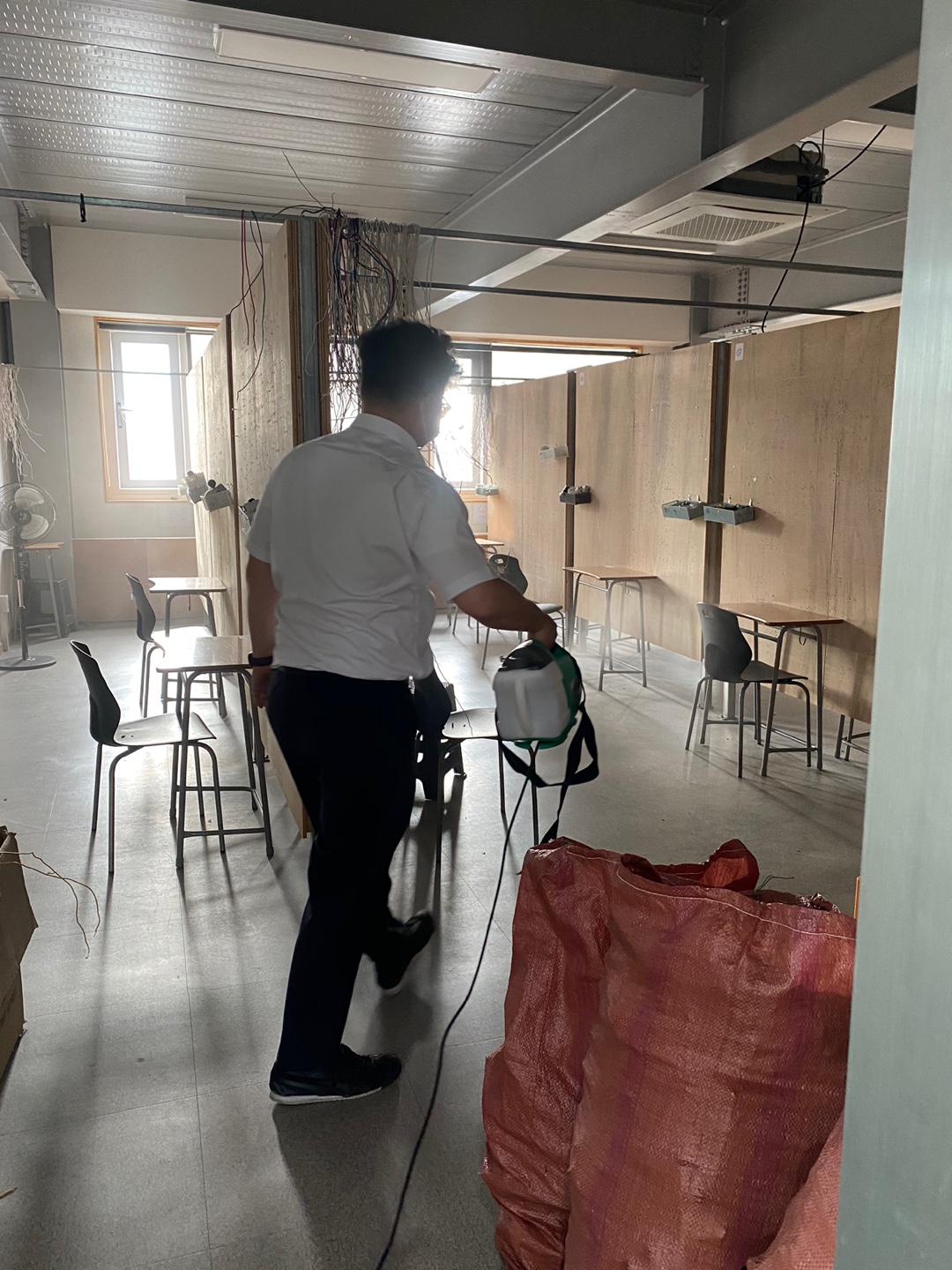 코로나19 방역실시 - 20.08.19일